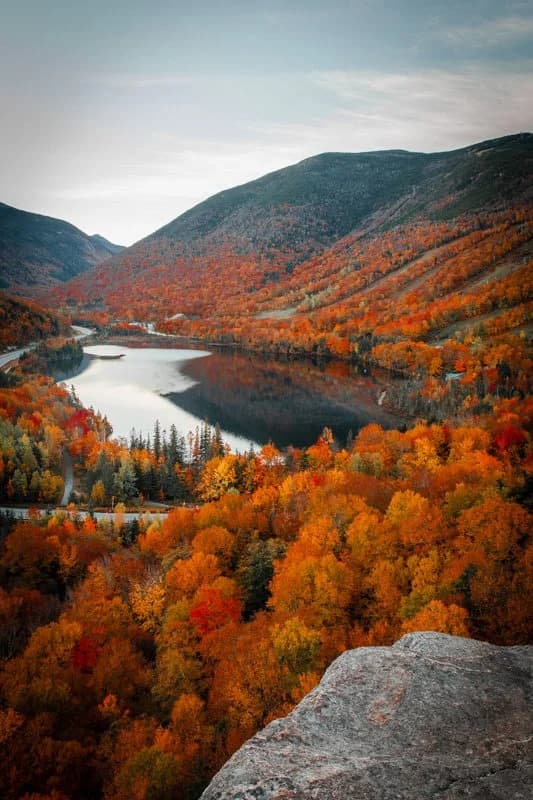 Artist Bluff trail, White Mountains