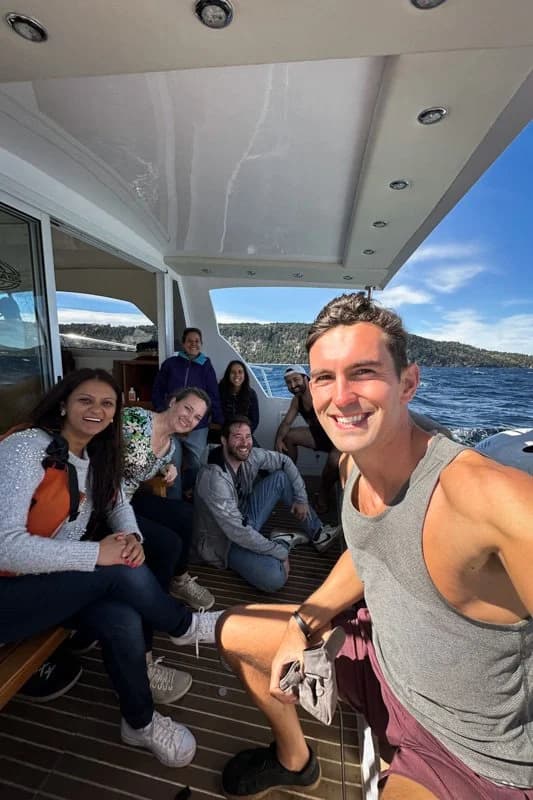Me on Nahuel Huapi Lake