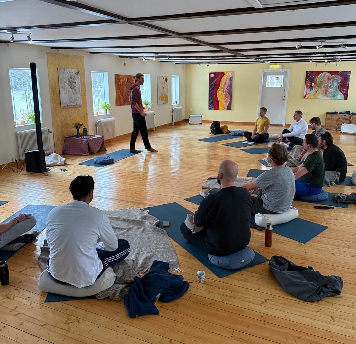 Group breathwork journey in Sweden