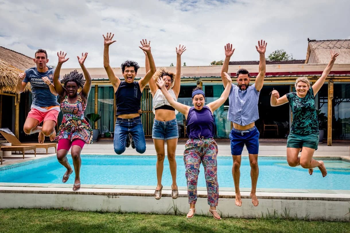 Group mastermind retreat in Bali