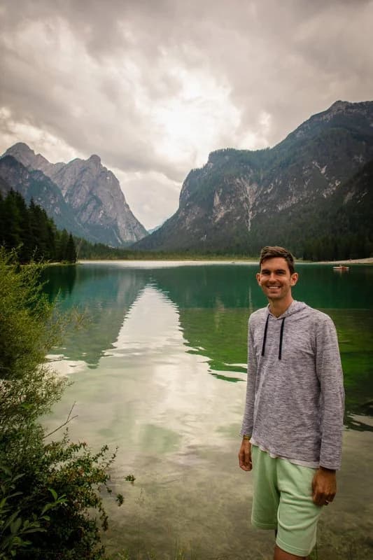 Me at Lake Dobbiaco